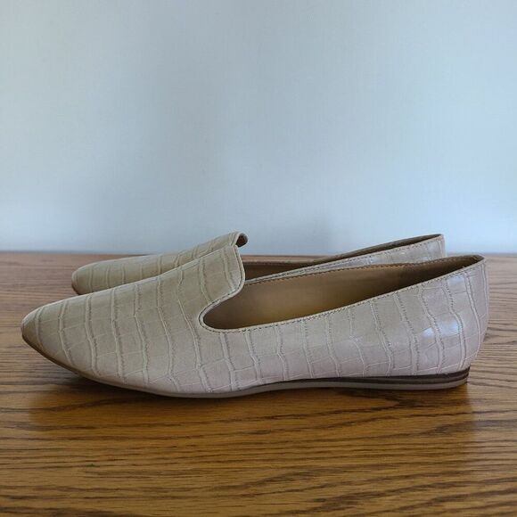 Nine West Women's Haydyn3 Flat Slip-On Shoe Light Natural Neutral Size 8.5M - Picture 6 of 16